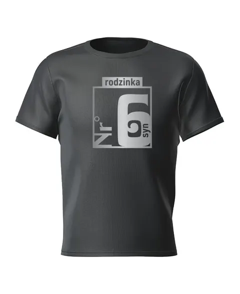 RODZINKA NR. 6 SYN - Koszulka dla chłopca