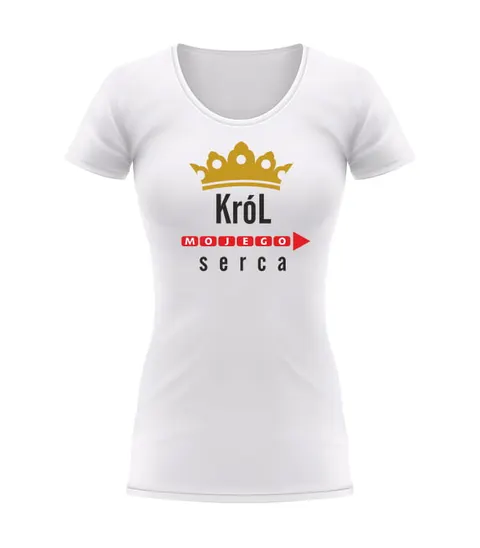 KRÓL MOJEGO SERCA - Koszulka damska