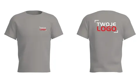 Koszulka męska z logo firmy