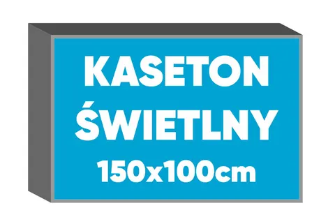 Kaseton świetlny 150x100 cm