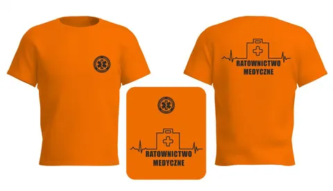 RATOWNICTWO MEDYCZNE - koszulka z nadrukiem