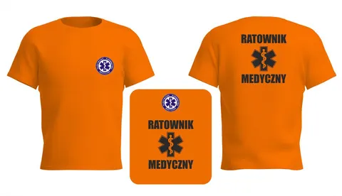 RATOWNIK MEDYCZNY - koszulka z nadrukiem