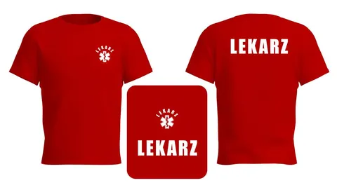 LEKARZ - koszulka z nadrukiem