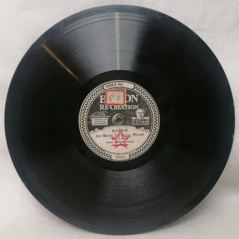 W. van Brunt When I Dream of That Mother/ Just Before The Battle 4785 Edison Record