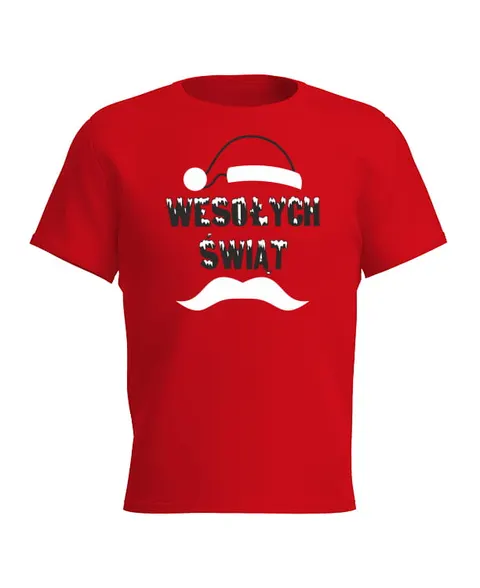 WESOŁYCH ŚWIĄT - Koszulka męska