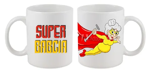Super Babcia - kubek