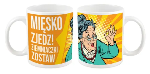 Mięsko zjedz, ziemniaczki zostaw - kubek