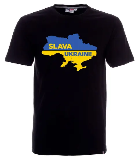 SLAVA UKRAINI - koszulka męska