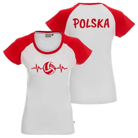 POLSKA SIATKÓWKA EKG - koszulka damska