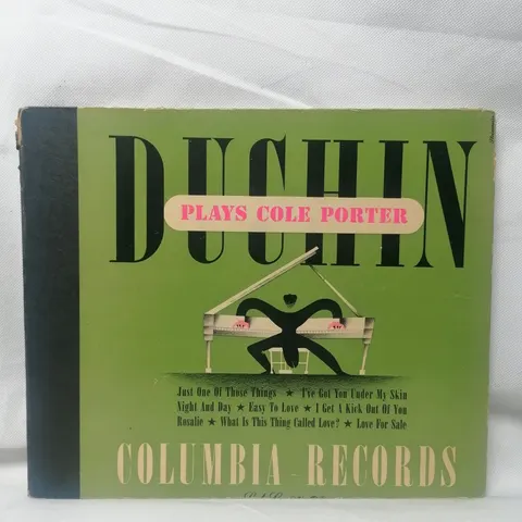 Duchin Plays Cole Porter 4x10" Album Columbia C-87