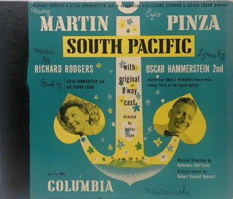 Martin Pinza South Pacific 6x10" Album Columbia mm850