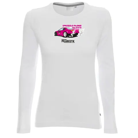 Sprzęgło płonie jak dykta - Longsleeve damski