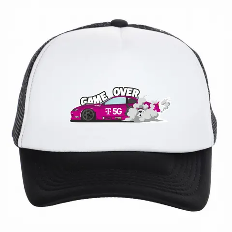 Game over - oddychająca czapka z daszkiem unisex