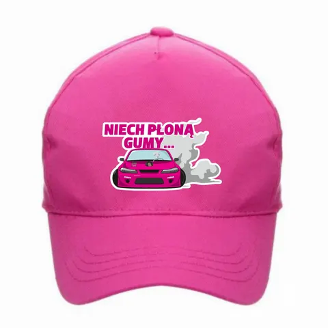 Niech płoną gumy - czapka z daszkiem dla dziecka