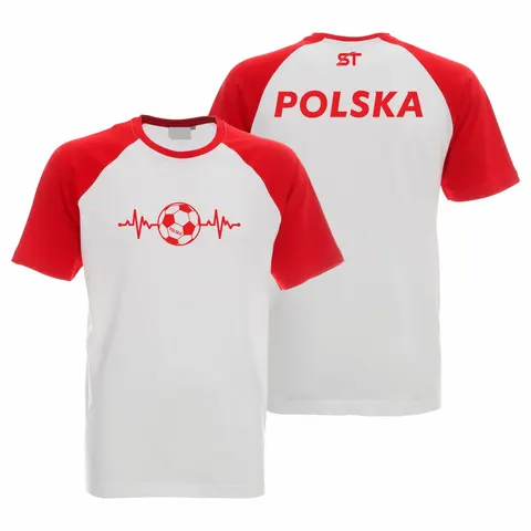 Polska piłka nożna EKG - koszulka męska