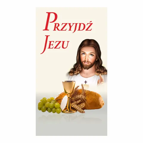 Baner Pierwsza Komunia Święta wzór 7