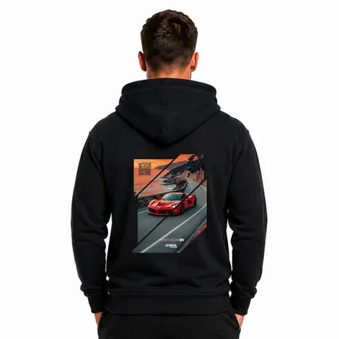 Road Legend – Bluza z kapturem Unisex