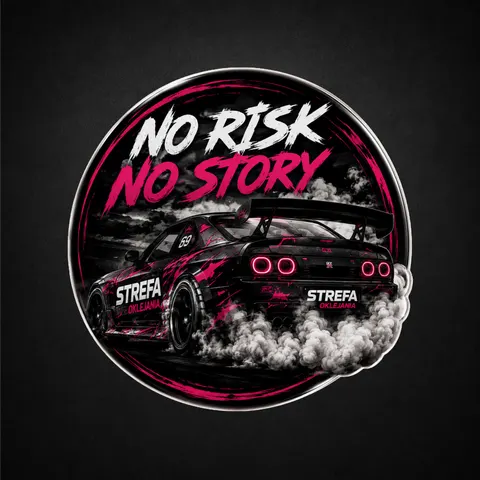 No risk no story – Wlepa