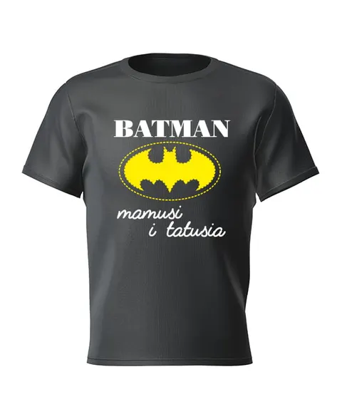 BATMAN MAMUSI I TATUSIA - Koszulka dziecięca