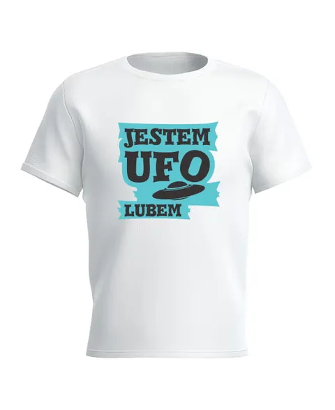 JESTEM UFO LUBEM - Koszulka męska
