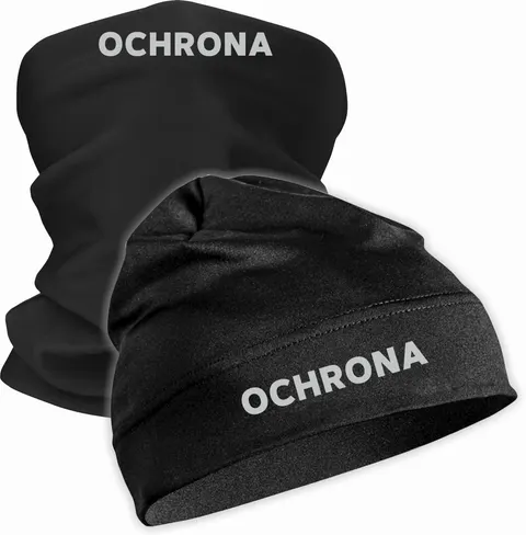 Czapka i komin OCHRONA – zestaw termoaktywny
