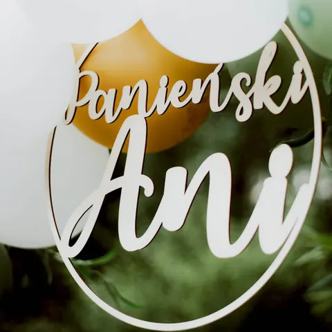 Koło dekoracyjne „Wieczór Panieński” – dekoracja na imprezę