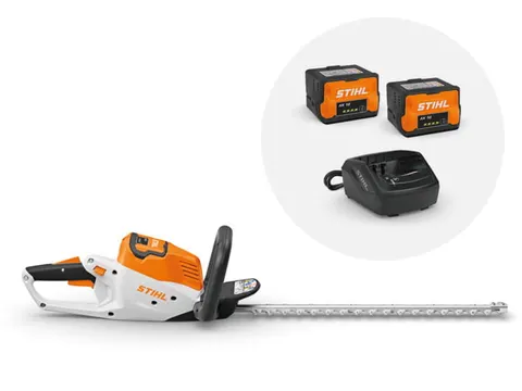Nożyce akumulatorowe STIHL HSA 50, zestaw 2 x akumulator AK 10 i ładowarka AL 101