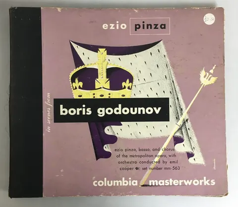 Moussorgsky Boris Godounov by Ezio Pinza Columbia