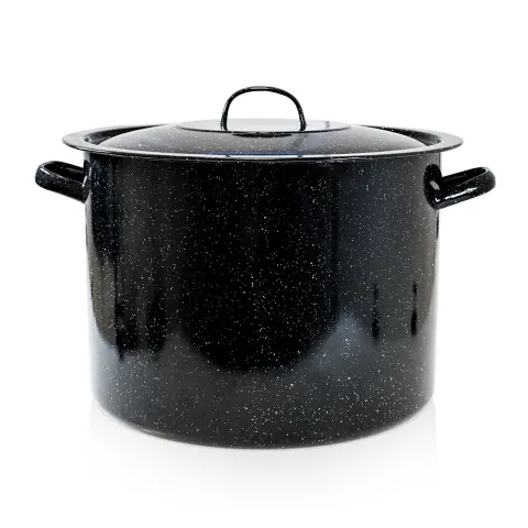 Garnek emaliowany 50 L z pokrywą