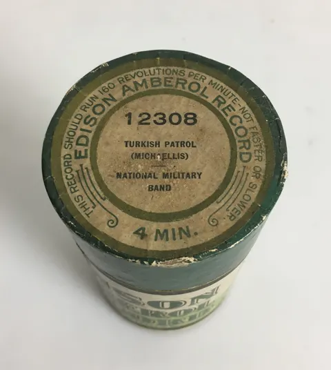 Cylinder Edison National Military Band Turkish Patrol 12308