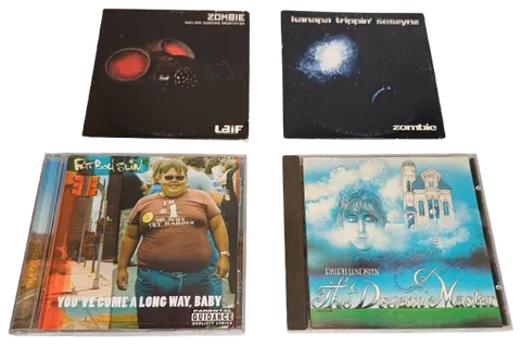 Fatboy Slim / Ralph Lundsten / ZombieKanapa - Zestaw 4 płyt CD