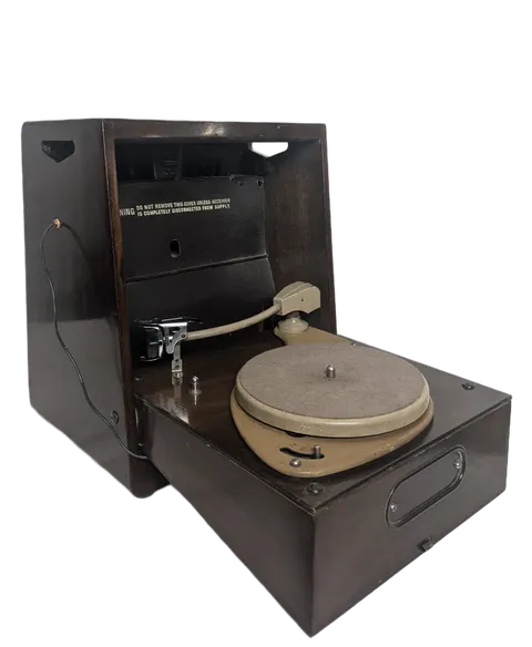 oryginalny radiogram HMV 1508 radio+gramofon elektryczny