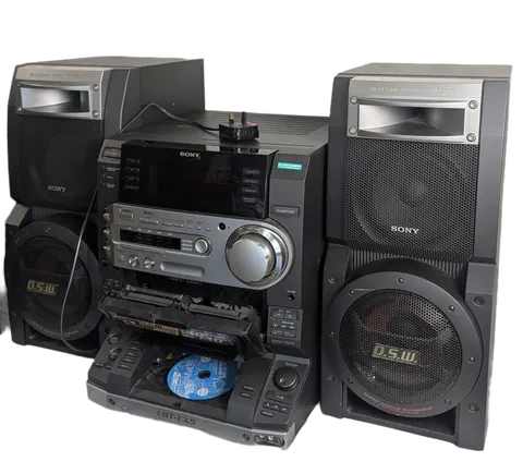 Sony HCD-LX5 zestaw Hi-Fi z CD, radiem i magnetofonem