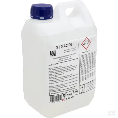 D10 ACIDE - Kwaśny środek myjąco-odkamieniający