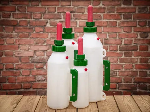 Butelka do pojenia cieląt DELUXE