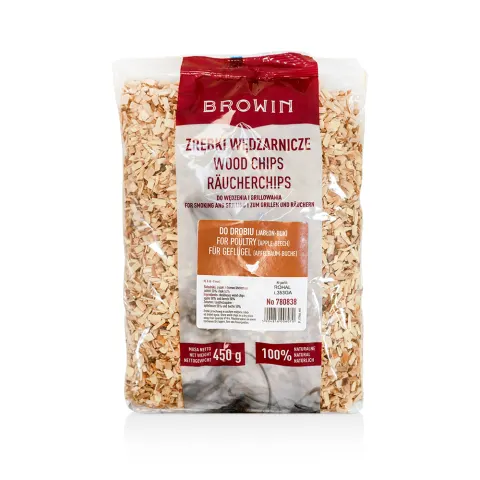 Zrębki do wędzenia/grillowania, 50% jabłoń + 50% buk