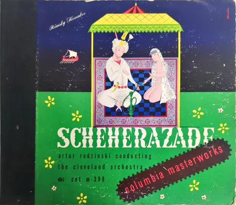 Album 5 płyt Rimsky-Korsakov Scheherazade, Op. 35 MM-398 Columbia