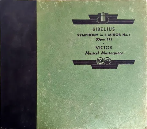 Album 5 płyt Sibelius Symphony in E Minor No.1 (opus 39) Victor