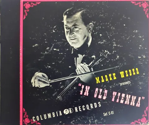Album 4 płyty Marek Weber In Old Vienna Columbia
