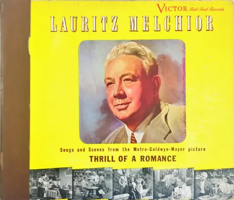 Album 3 płyty Lauritz Melchior - Thrill Of A Romance Victor
