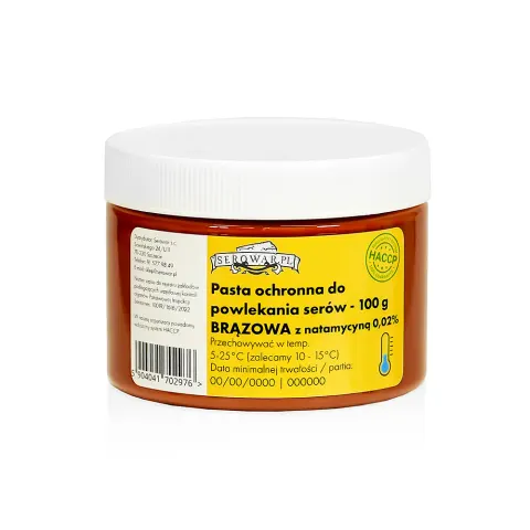 Pasta ochronna - polioctan - brązowy z natamycyną