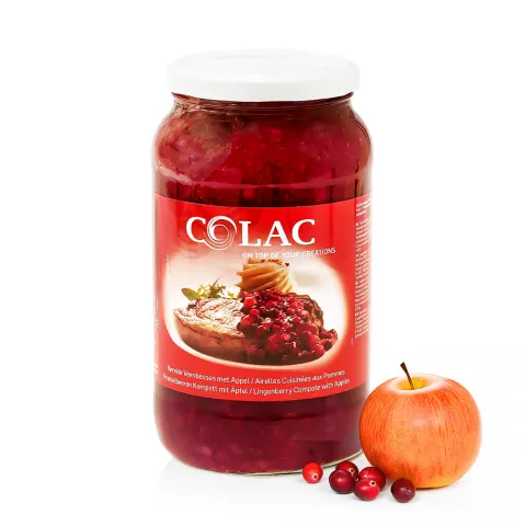 Czerwona Borówka z Jabłkiem - Sundae – frużelina premium