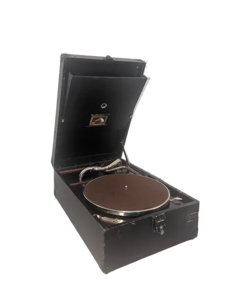 Gramofon walizkowy HMV Model 101, No. 4 – Wielka Brytania, ok. 1925–1931