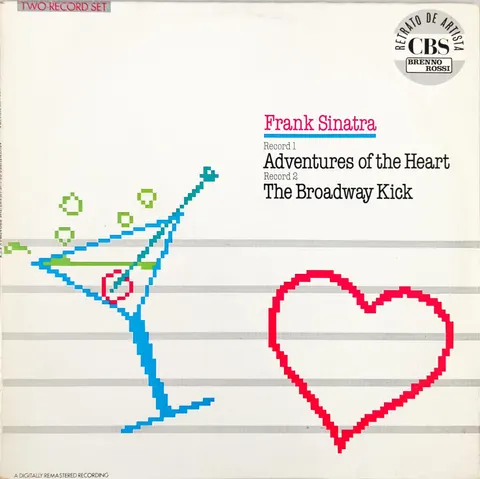 Frank Sinatra: Adventures of the Heart / The Broadway Kick LP 1387323 CBS EX