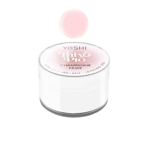 Żel Samopoziomujący Thixo PRO Gel UV LED Champagne Nude 15ml