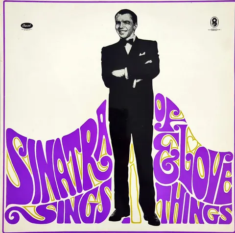 Frank Sinatra: Sings of Love and Things LP T706b Capitol EX
