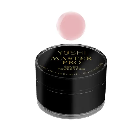 Żel Samopoziomujący Master PRO Gel UV LED Cover Powder Pink 15 ml