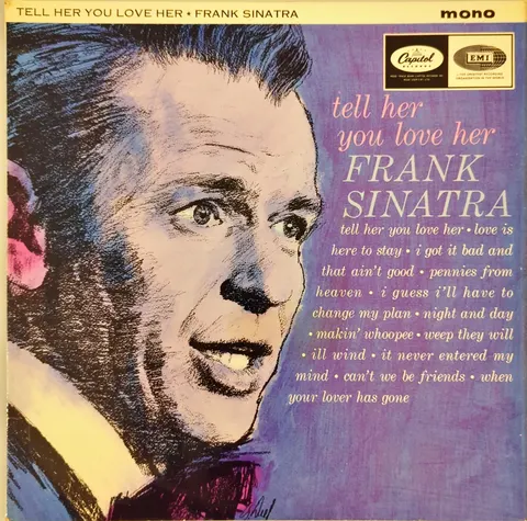 Frank Sinatra: Tell Her You Love Her LP T1919 Capitol EX