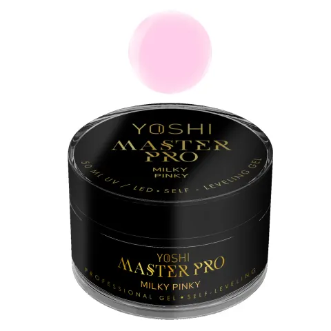 Żel Samopoziomujący Master PRO Gel UV LED Milky Pinky50 ml