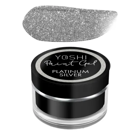 Paint Gel UV LED 5 ml – Platinum Silver